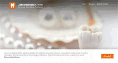 Desktop Screenshot of praxis-meier.de